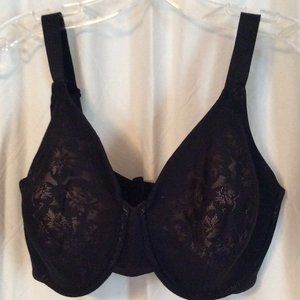 Vanity Fair Black Lace Bra